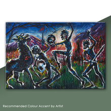 Load image into Gallery viewer, Battle of Life - 90cm x 60cm (Oil on Canvas)