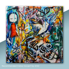 Load image into Gallery viewer, Sweet n' Sour - 61cm x 61cm (Oil on Canvas)