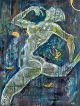 Load image into Gallery viewer, Figure in Space - 120 x 90 cm (Oil on Canvas)