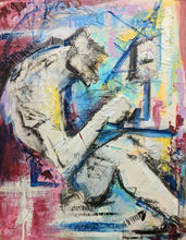 Load image into Gallery viewer, Evolution of Man - 52 x 67 cm (Acrylic , paper mache on wood)