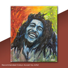 Load image into Gallery viewer, Bob Marley 60 x 50 cm (Oil on Canvas)
