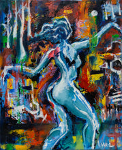 Load image into Gallery viewer, Dancing Woman - 40cm x 50cm (Oil on Canvas)
