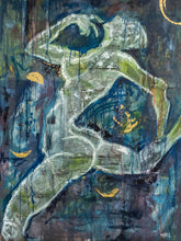 Load image into Gallery viewer, Figure in Space - 120 x 90 cm (Oil on Canvas)
