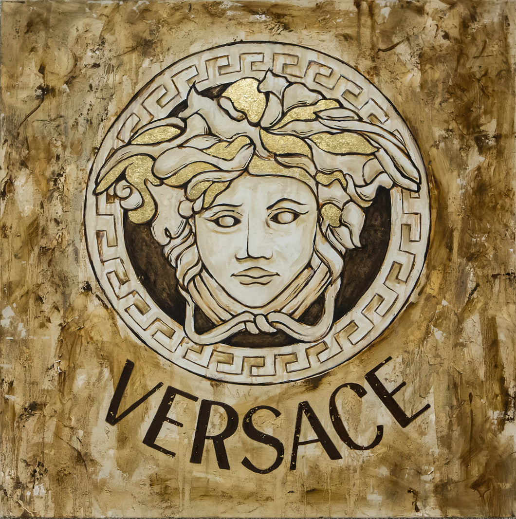 Versace - 76cm x 76cm (Oil on Canvas)