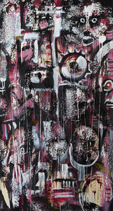 Quarantine - 80 x 150cm - Acrylic on canvas