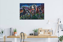 Load image into Gallery viewer, Battle of Life - 90cm x 60cm (Oil on Canvas)
